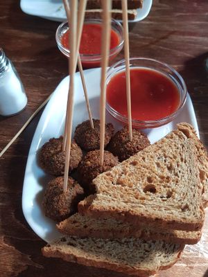 Falafels at Nesterka in Grodno