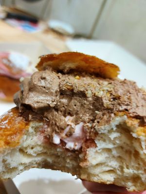 Doesn't look very pretty here, but it was delicious! at Kohvik Kroon in Parnu