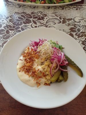 . at Kohvik Kroon in Parnu