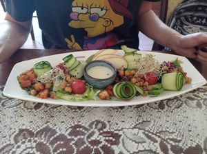 . at Kohvik Kroon in Parnu