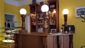 Indoors at Kohvik Kroon in Parnu