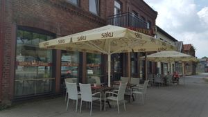 Outdoors at Kohvik Kroon in Parnu