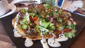 Pancake at Kohvik Kroon in Parnu