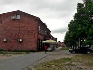 Kohvik Kroon from outside at Kohvik Kroon in Parnu