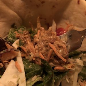 Bol "poulet" au beurre at L'Gros Luxe 100% Vege in Montreal