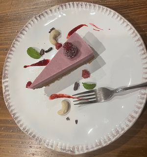 Rasperry Cake  at Kissa Saeki in Hiroshima