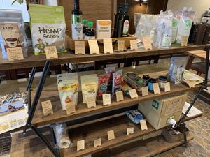 For sale inside  at Kissa Saeki in Hiroshima