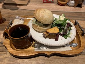 My meal at Kissa Saeki in Hiroshima