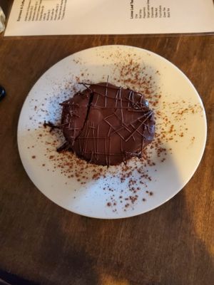 Dressert which belongs to the brunch at Chaise Cafe in Winnipeg