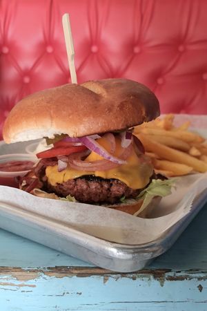 Redefine burger at Rainbow - Ibn Gvirol in Tel Aviv