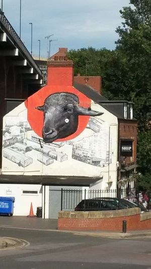 Ship Inn from Stepney Bank at The Ship Inn in Newcastle Upon Tyne