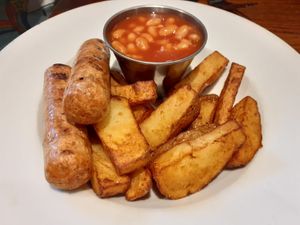 Kids meal at The Ship Inn in Newcastle Upon Tyne