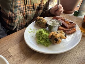tofish and chips   at The Ship Inn in Newcastle Upon Tyne
