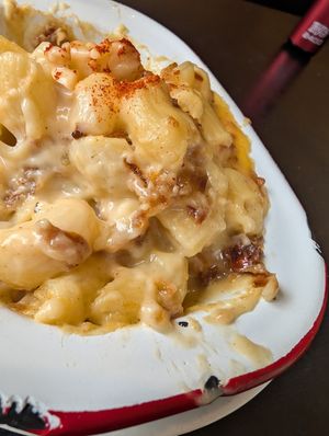 Mac n cheese at The Ship Inn in Newcastle Upon Tyne