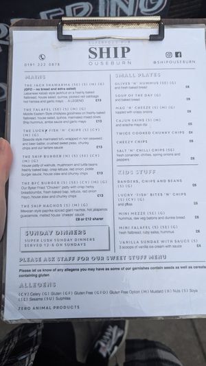  at The Ship Inn in Newcastle Upon Tyne