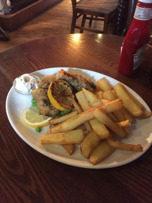 Fish and Chips  at The Ship Inn in Newcastle Upon Tyne