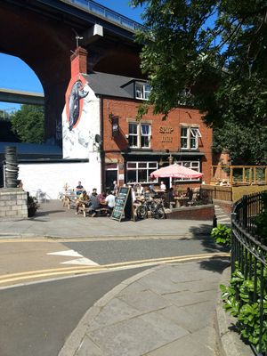 Sun at The Ship Inn in Newcastle Upon Tyne