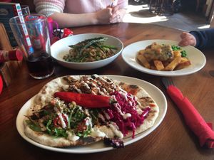 Little one couldn’t wait at The Ship Inn in Newcastle Upon Tyne