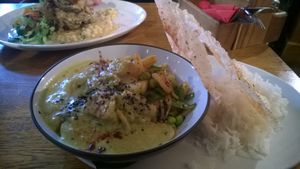 Thai curry at The Ship Inn in Newcastle Upon Tyne