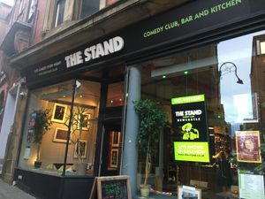 Front at The Stand Comedy Club in Newcastle Upon Tyne