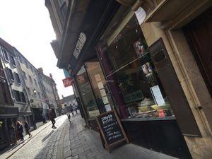 outside  at The Stand Comedy Club in Newcastle Upon Tyne