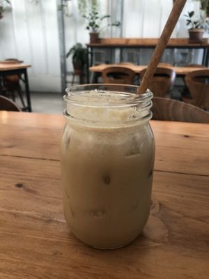 Iced soya latte  at Wild & The Moon - Al Quoz in Dubai