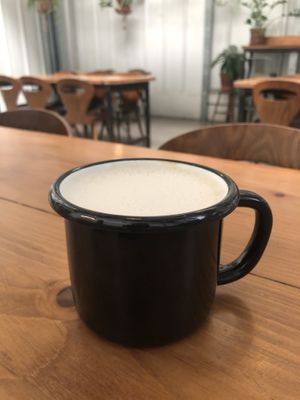 Oat milk latte  at Wild & The Moon - Al Quoz in Dubai