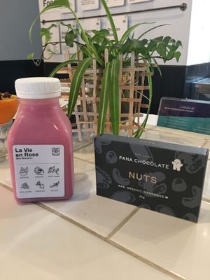 Juice and chocolate  at Wild & The Moon - Al Quoz in Dubai