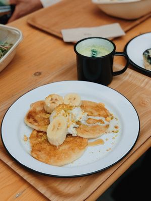 Pancakes at Wild & The Moon - Al Quoz in Dubai