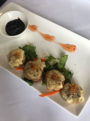 Mushrooms  at Spice Lounge in Launceston