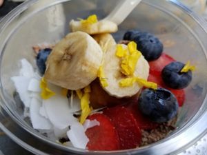 Chia bowl at The Organic Boho - Gothersgade in Copenhagen