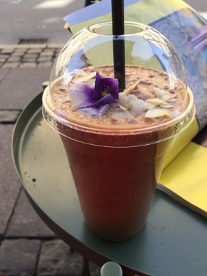 smoothie. mmmmmmmm at The Organic Boho - Gothersgade in Copenhagen