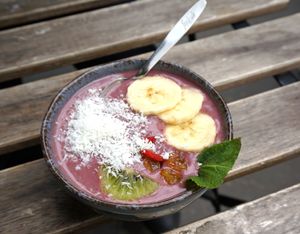 Chia pudding (from the brunch menu) at Sweet Rawmance in Paris