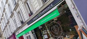 Facade at Sweet Rawmance in Paris