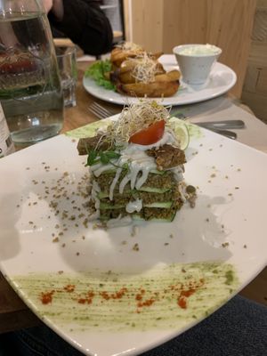 Lasagne de courgettes   at Sweet Rawmance in Paris