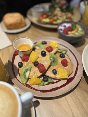 Pancakes  #Veganuary at Sweet Rawmance in Paris