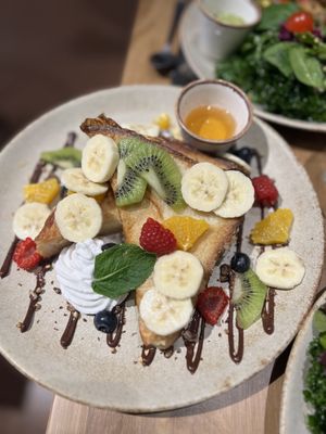 Pain perdu #Veganuary at Sweet Rawmance in Paris