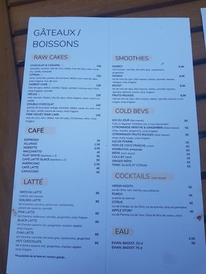  at Sweet Rawmance in Paris