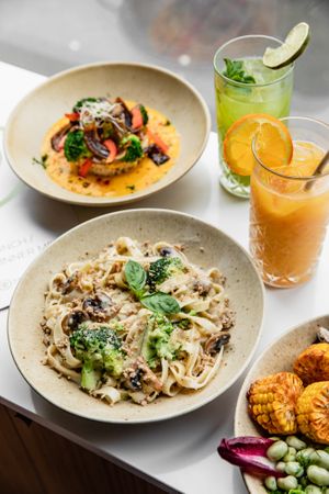 Tagliatelle  at Sweet Rawmance in Paris