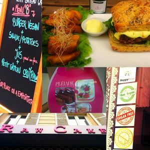 vegan treats at Sweet Rawmance in Paris