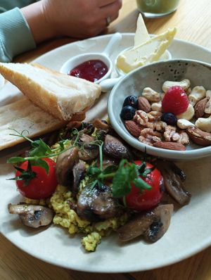 Good variety at Sweet Rawmance in Paris