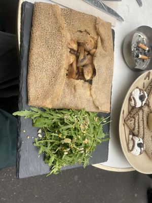 Savoury Galette  at Sweet Rawmance in Paris