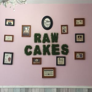 One of their walls at Sweet Rawmance in Paris