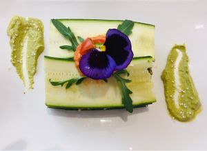 Raw lasagne at Sweet Rawmance in Paris