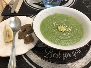 Soup at Sweet Rawmance in Paris