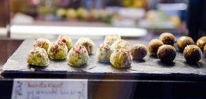 Healthy sweets! Enjoy life! at Rebella Bex Cafe in Munich