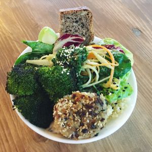 Daily Bowl at Rebella Bex Cafe in Munich