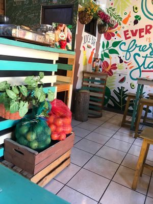 Interior  at Amanecer Juice Bar in Antigua