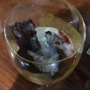 brownie  at Life House Organic Restaurant in La Fortuna