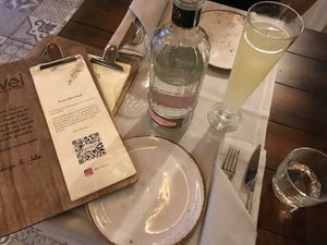 Limonada at Level Veggie Bistro in Madrid